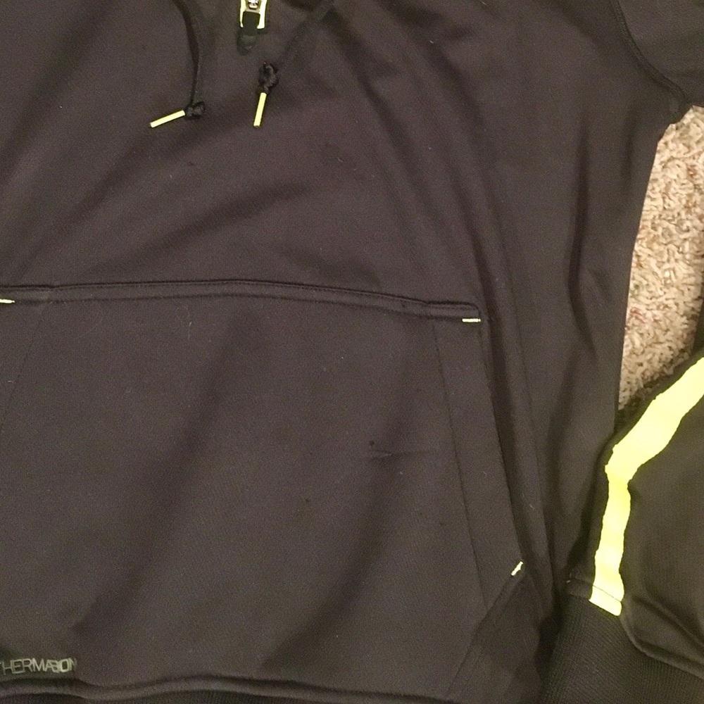 FOX RACING MENS TECH 1/2 ZIP PULLOVER HOODIE RARE - Picture 3 of 4